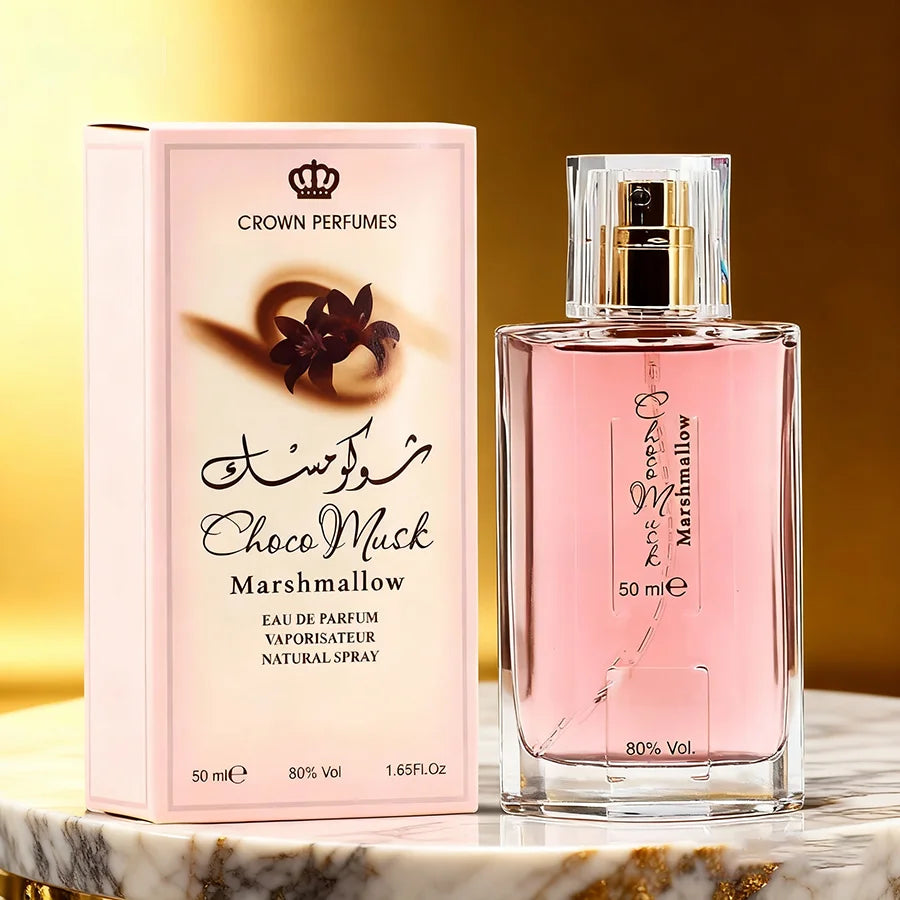 Choco Musk 3 Piece Set Eau De Parfum 50ml Each Original Marshmallow Pistachio Sweet Gourmand Layering Fragrance for Women Men Daily Wear Gift for Her Him