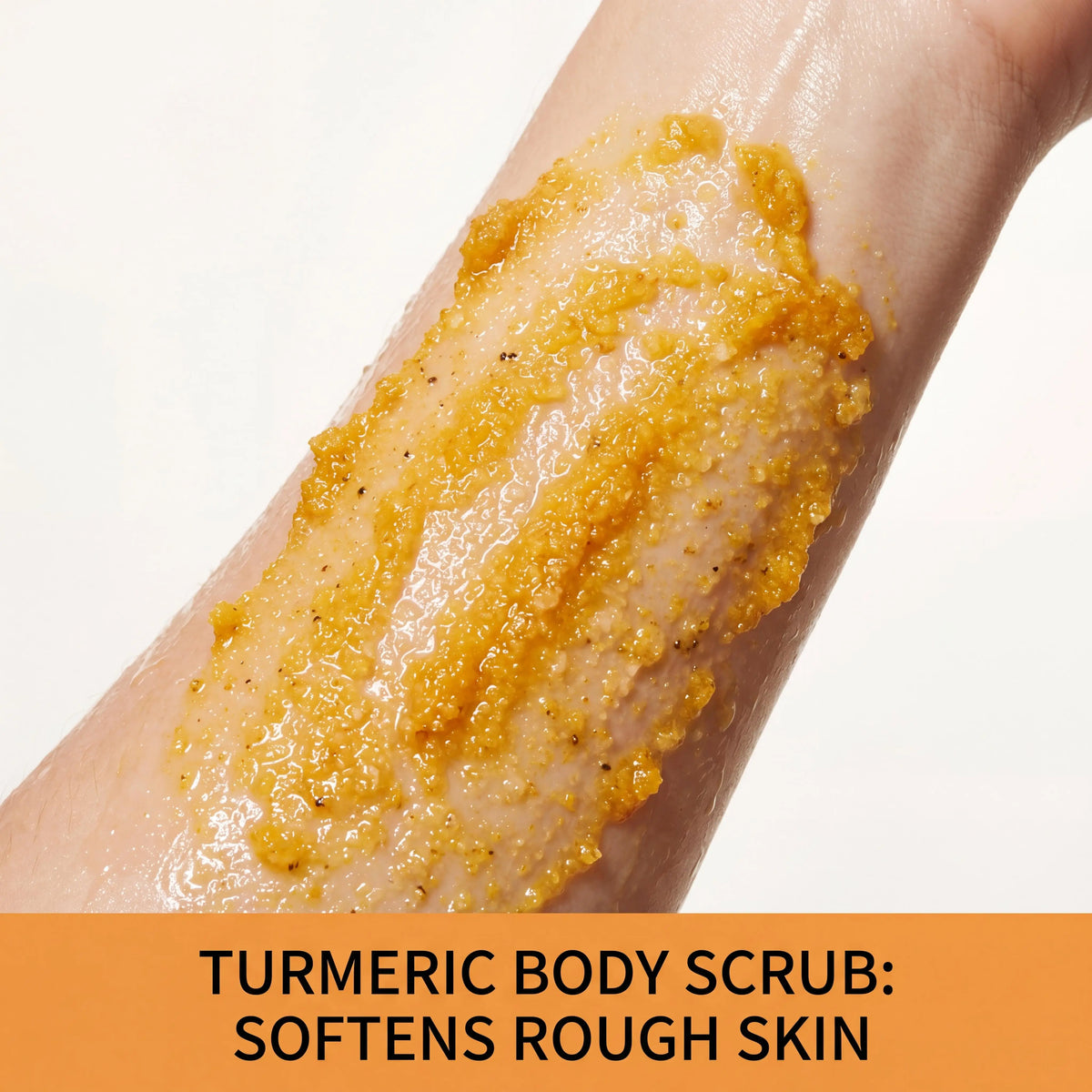 Vitamin E Turmeric Brightening Scrub Gentle Exfoliating Soft Moisturizing Smooth Glowing Restore Skin Hydration Body Treatment Skincare