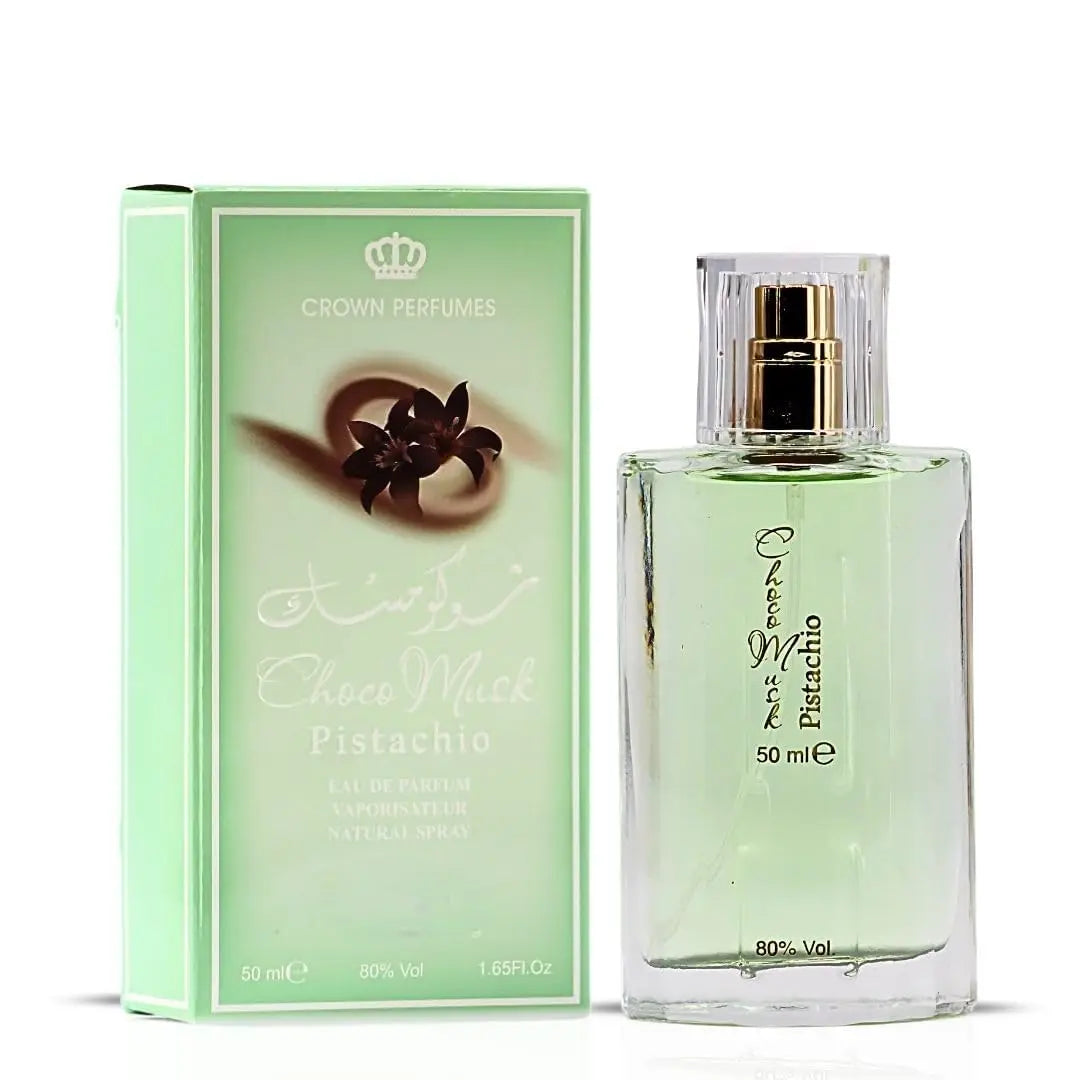 Choco Musk 3 Piece Set Eau De Parfum 50ml Each Original Marshmallow Pistachio Sweet Gourmand Layering Fragrance for Women Men Daily Wear Gift for Her Him