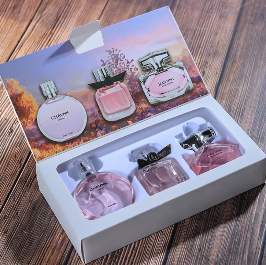 Luxury Perfume Gift Set for Women - Valentine’s Day Birthday Anniversary Present 3 Signature Scents