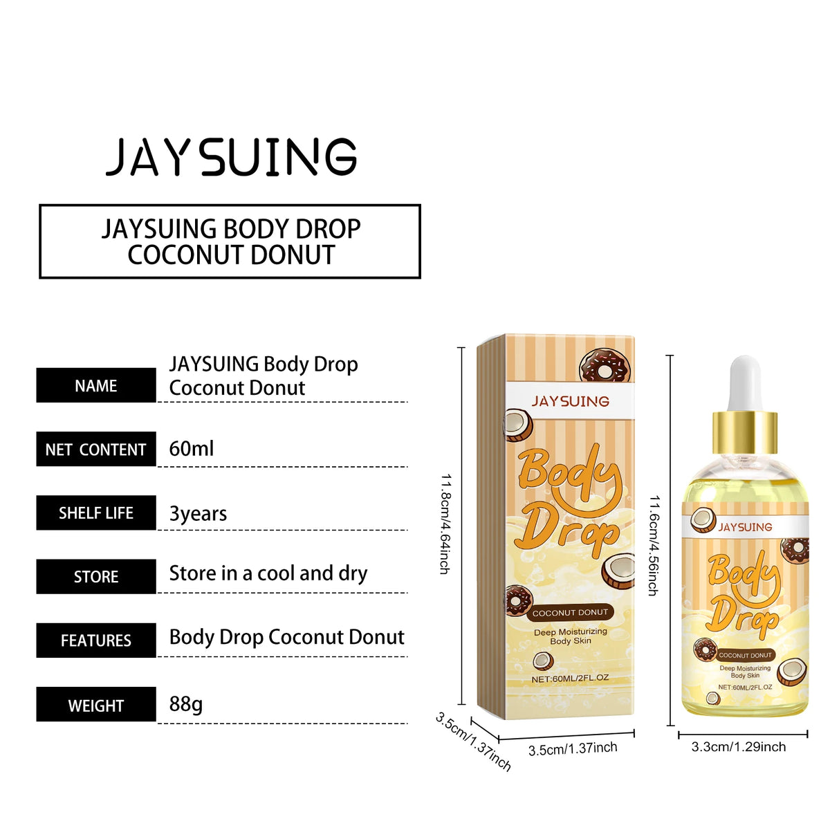 Hyaluronic Acid Nourishing Body Oil Drops Improve Skin Radiance Silky Soft Fast Absorbing Post Shower Moisturizing Body Care Essence