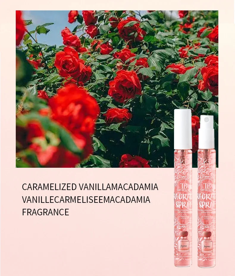 Four-Piece Perfume Set with Fresh and Lasting Fragrance Perfect as a Gift and a Gentle Non-irritating Alcohol-Free Body Spray