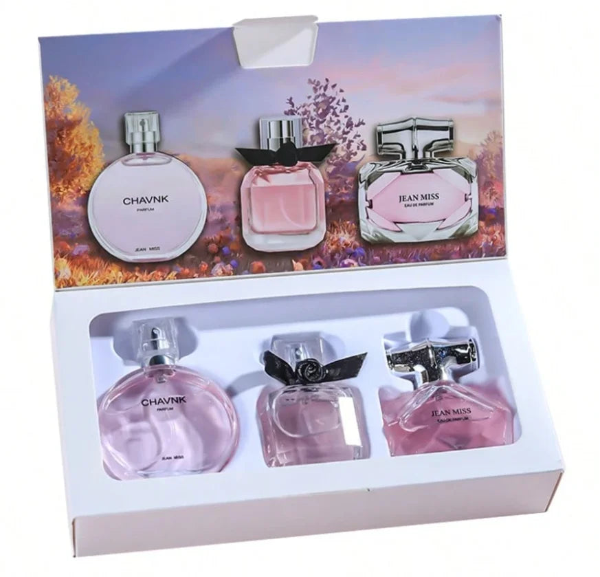 Luxury Perfume Gift Set for Women - Valentine’s Day Birthday Anniversary Present 3 Signature Scents