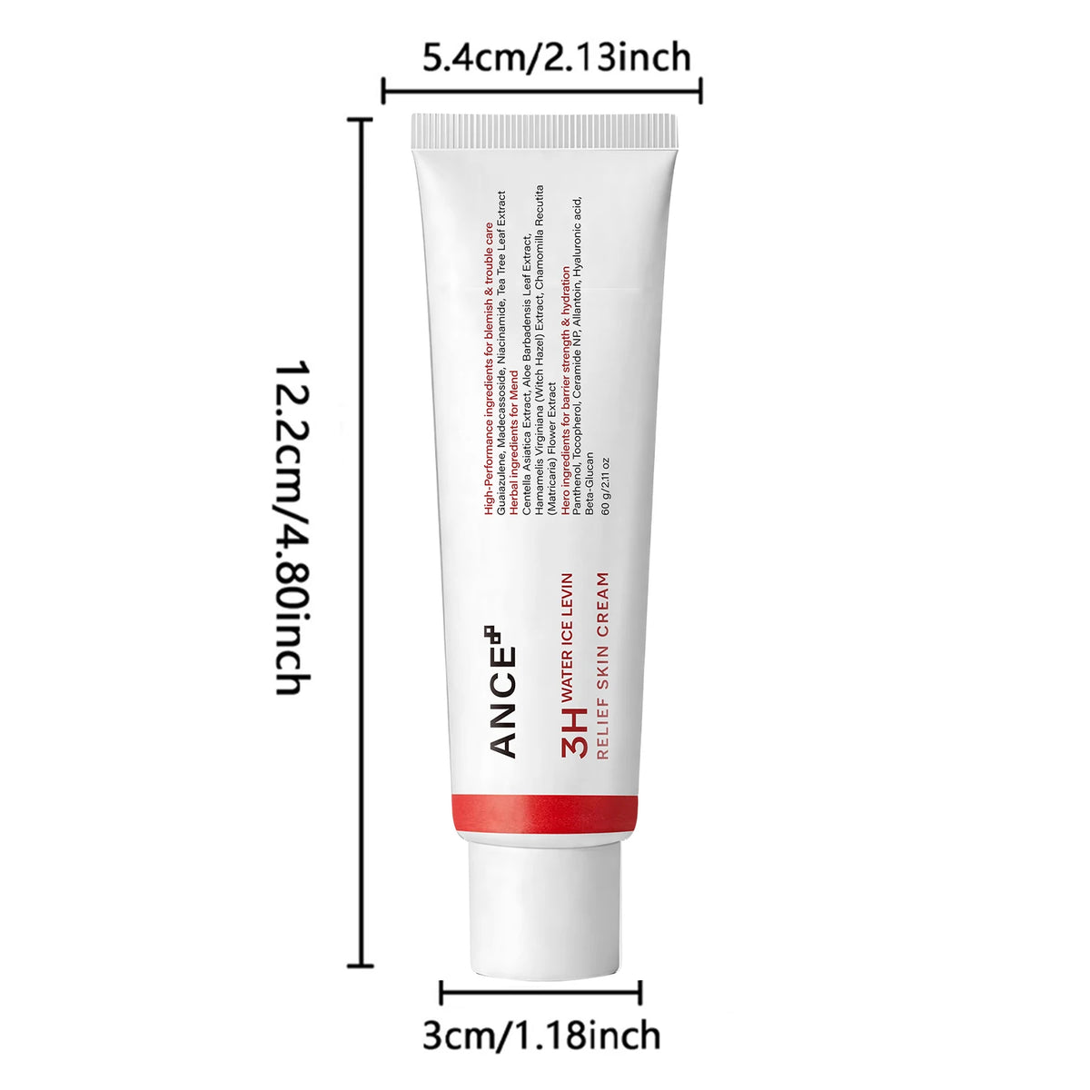 Centella Niacinamide Gentle Relief Cream Hydrate Repair Skin Barrier Even Complexion For Sensitive Skin Daily Facial Moisturizer