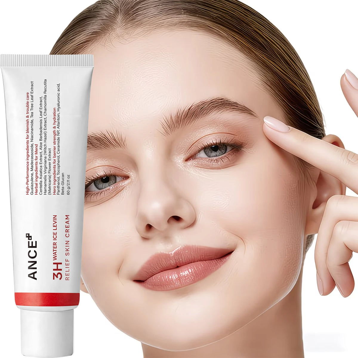 Centella Niacinamide Gentle Relief Cream Hydrate Repair Skin Barrier Even Complexion For Sensitive Skin Daily Facial Moisturizer