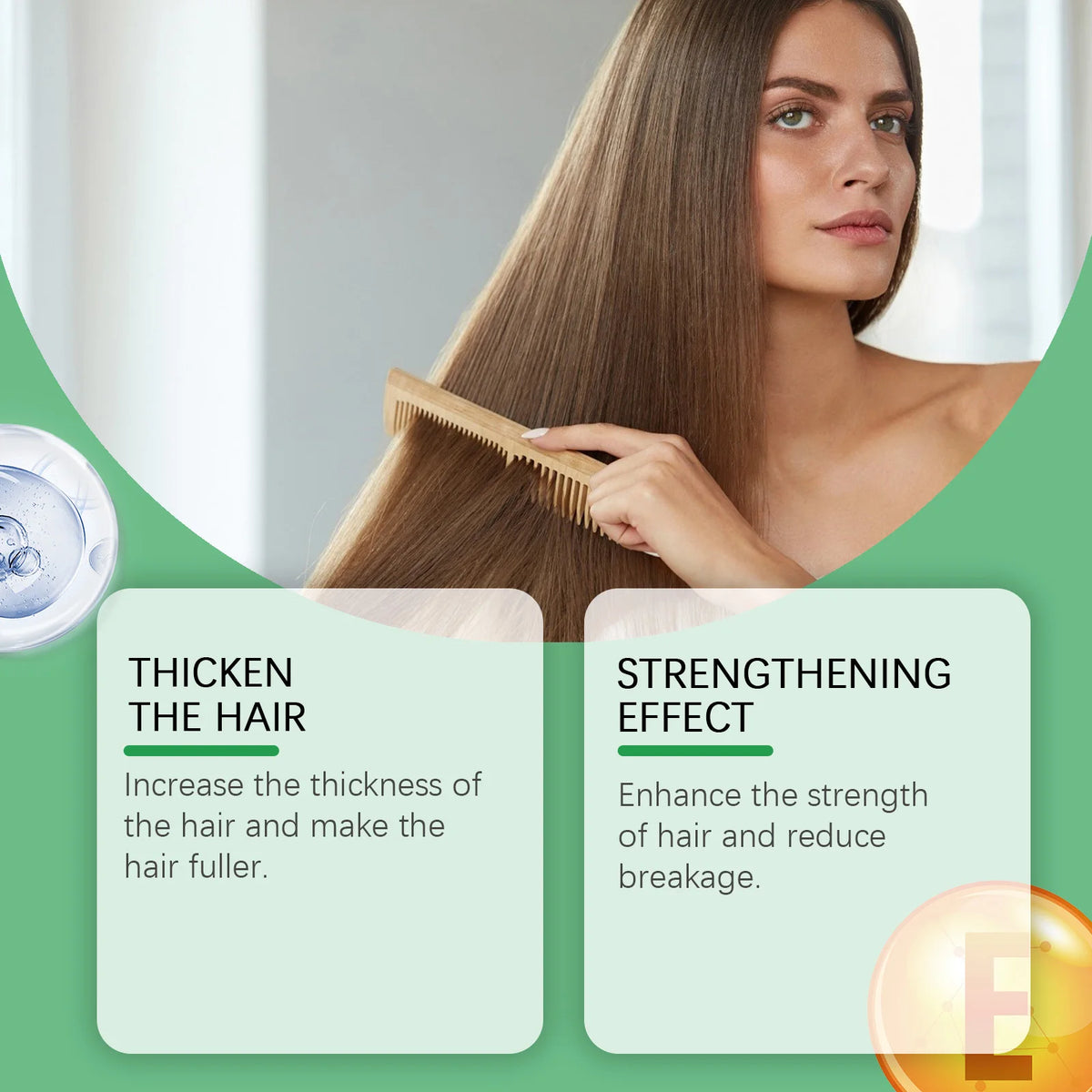 Thickening Shampoo Control Oil Boost Volume Strengthen Strands Reduce Breakage Nourishing Repairing Rosemary Hair Care Shampoo