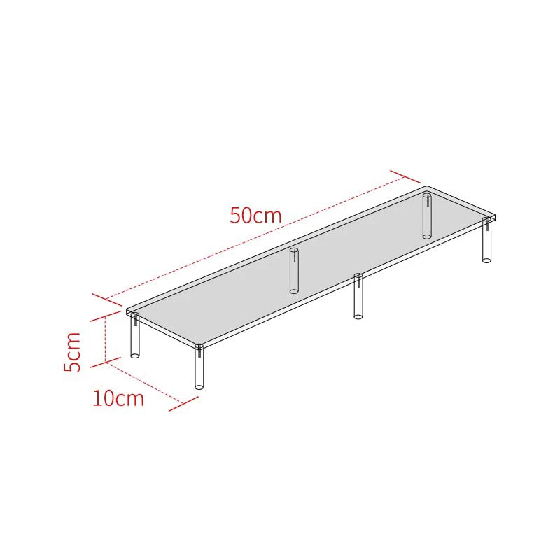 Acrylic Riser Display Shelf,3 Tier Display Stand for Amiibo Funko POP Figures,Cupcake Perfume Organizer Makeup Collection Doll