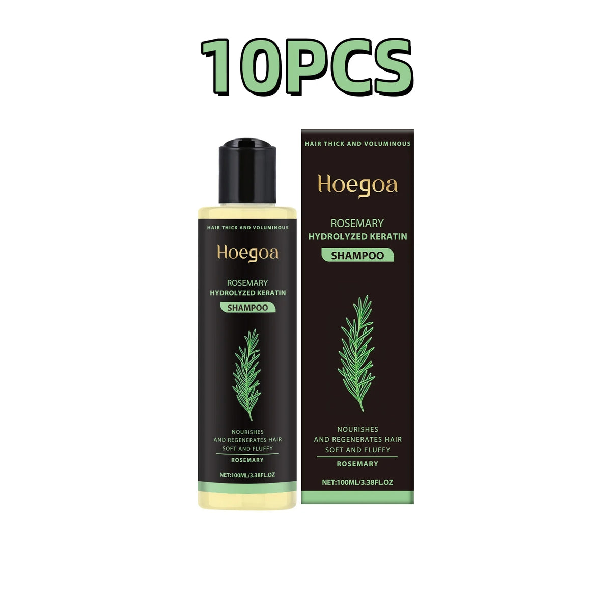 Thickening Shampoo Control Oil Boost Volume Strengthen Strands Reduce Breakage Nourishing Repairing Rosemary Hair Care Shampoo