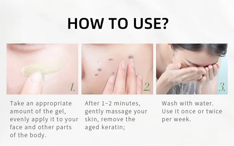 LAIKOU Matcha Exfoliating Peeling Gel Facial Scrub Moisturizing Nourishing Repair Scrubs Face Cream Beauty Skin Care