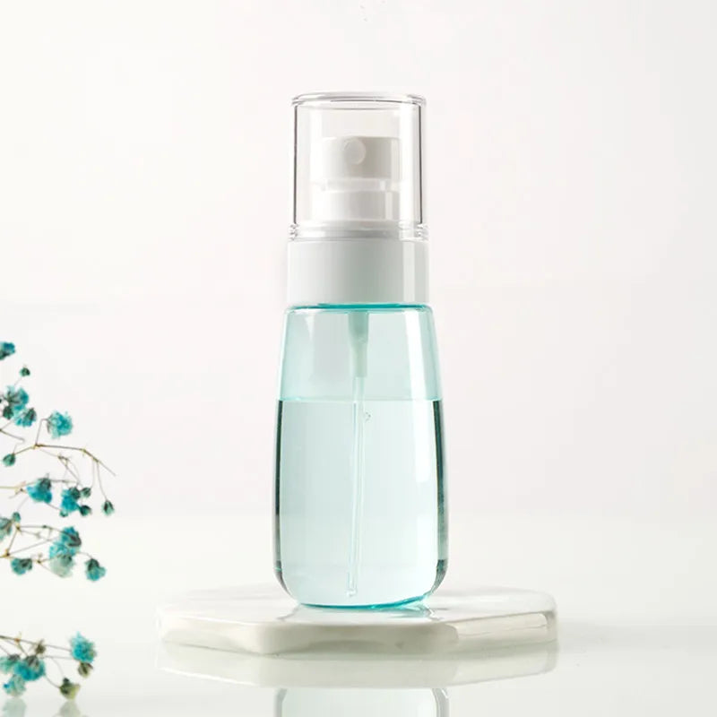 30ml 60ml 100ml UPG Fine Mist Spray Bottle Plastic Bottl Lotion Pump Travel Perfume Water Bottles Refill