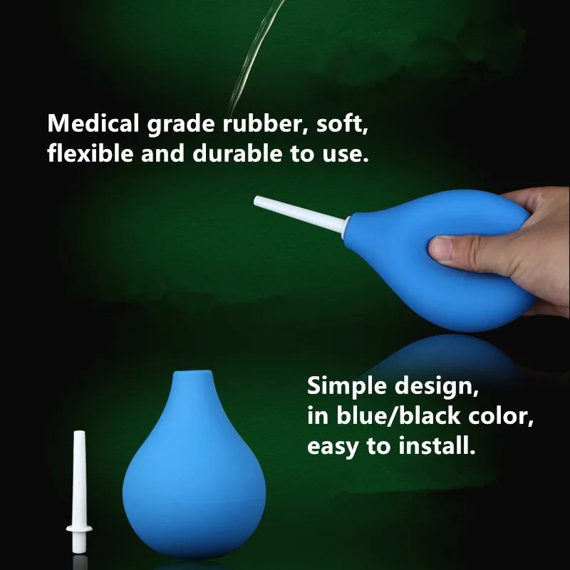 Enema Bulb Syringe Enema Irrigator Enema Anal Douche Cleaner Enema Colon Cleanse Feminine Hygiene Enema Anal Cleaning Devices