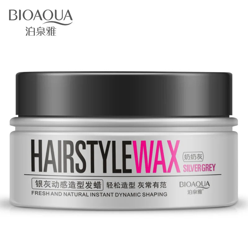 1pcs Professional Hairs Wax Pomade Long-lasting Hair Gel for Men Fluffy Hair Pomade Wax Keep Hair Oil Edge Control No Original