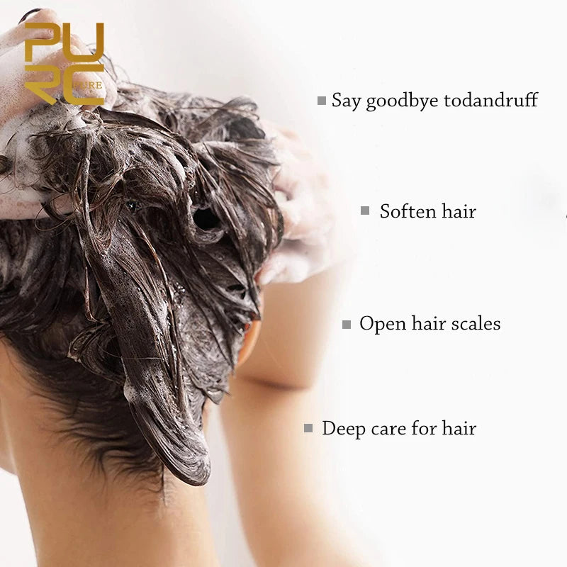 PURC Hair Purifying Shampoo Conditioner Keratin Hair Treatment Straightening Smoothing Professional Hair Care Salon Products