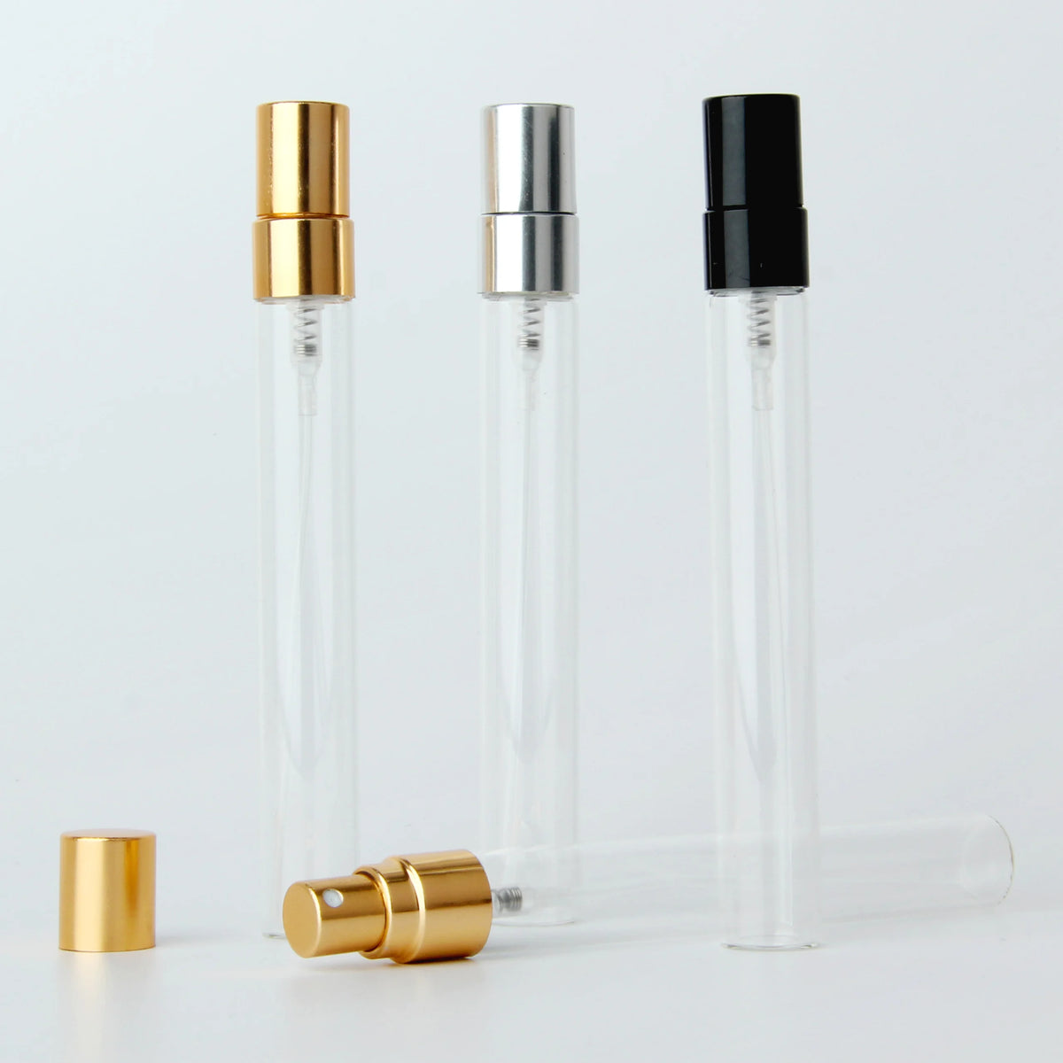 100PCS/Lot 2ml/3ml/5ml/10ml Refillable Perfume Bottle Empty Spray Bottle Atomizer Perfume Bottles