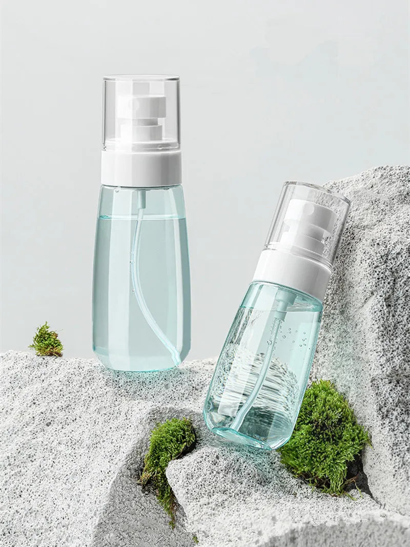 30ml 60ml 100ml UPG Fine Mist Spray Bottle Plastic Bottl Lotion Pump Travel Perfume Water Bottles Refill