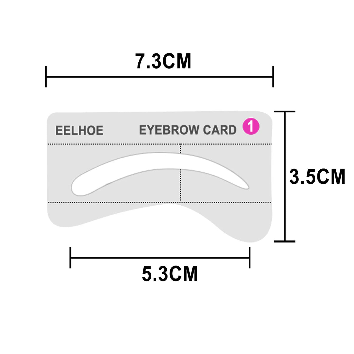 Eyebrow Stamp Stencil Tint Cosmetics Professional Makeup Brow Lift Eyebrow Enhancers One Step Eyebrow Powder Stamp Shaping Kit