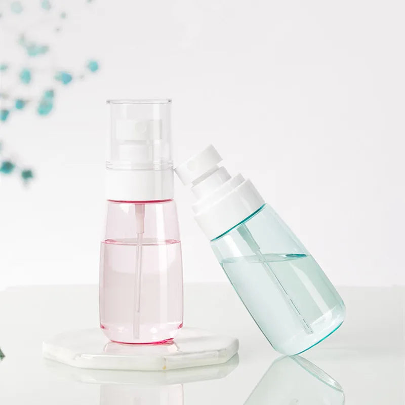 30ml 60ml 100ml UPG Fine Mist Spray Bottle Plastic Bottl Lotion Pump Travel Perfume Water Bottles Refill
