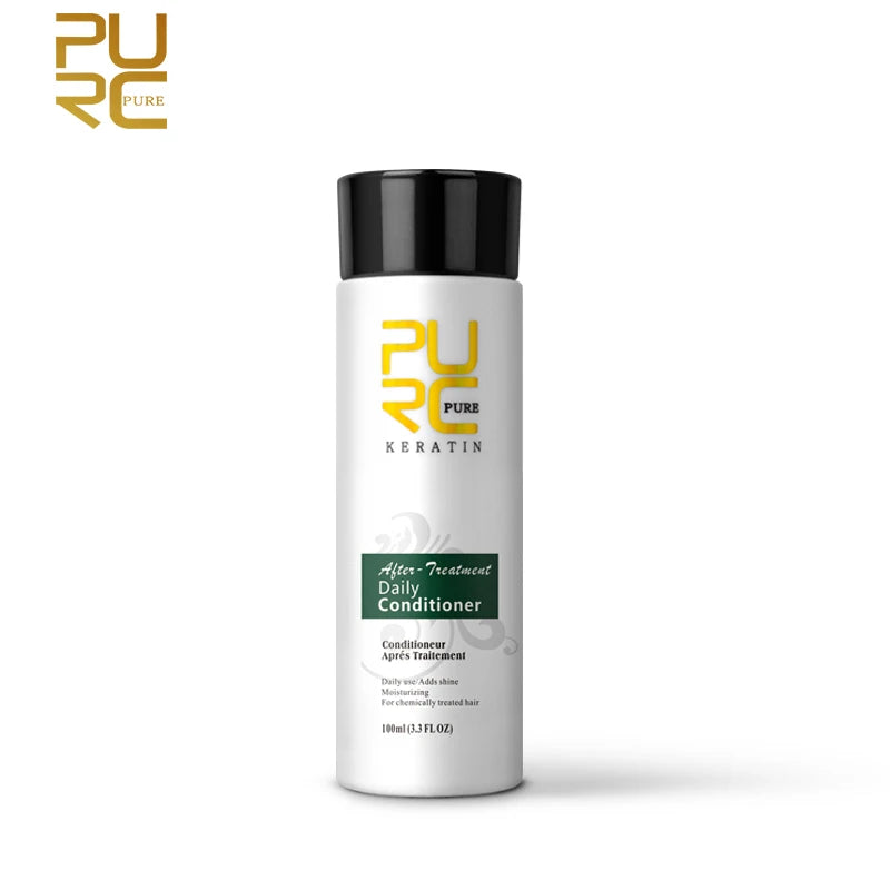 PURC Hair Purifying Shampoo Conditioner Keratin Hair Treatment Straightening Smoothing Professional Hair Care Salon Products