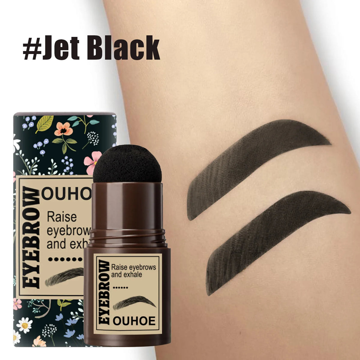 Eyebrow Stamp Stencil Tint Cosmetics Professional Makeup Brow Lift Eyebrow Enhancers One Step Eyebrow Powder Stamp Shaping Kit