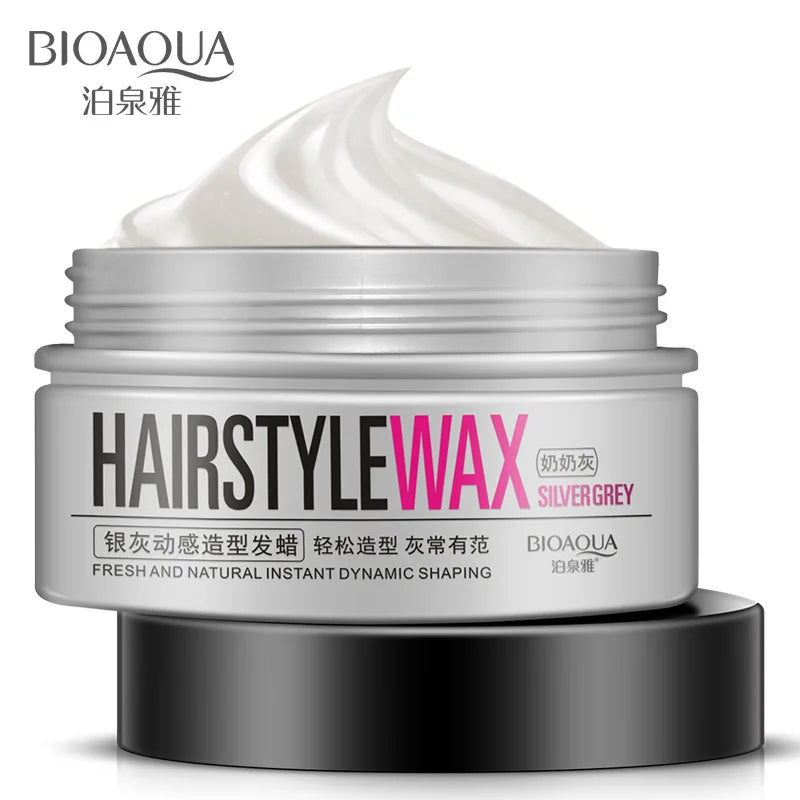 1pcs Professional Hairs Wax Pomade Long-lasting Hair Gel for Men Fluffy Hair Pomade Wax Keep Hair Oil Edge Control No Original