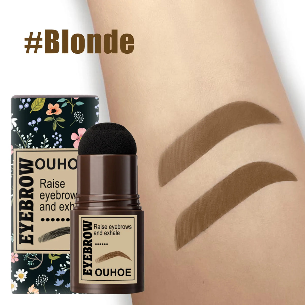 Eyebrow Stamp Stencil Tint Cosmetics Professional Makeup Brow Lift Eyebrow Enhancers One Step Eyebrow Powder Stamp Shaping Kit