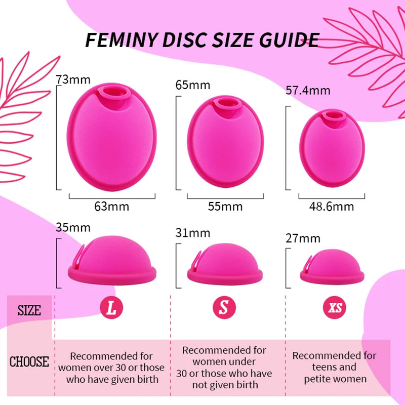 Menstrual Disc Woman Personal Health Set Medical Silicone Menstrual Disk With Intimate Wash