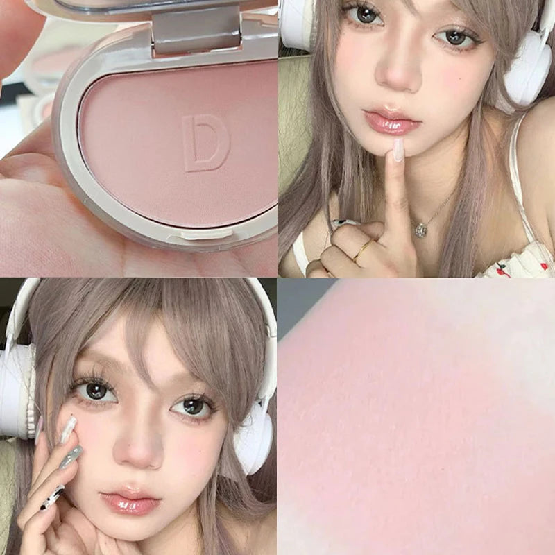 DaimAnpu monochrome honey powder powder blusher, high gloss, natural brightening, rouge setting, powder blusher cream