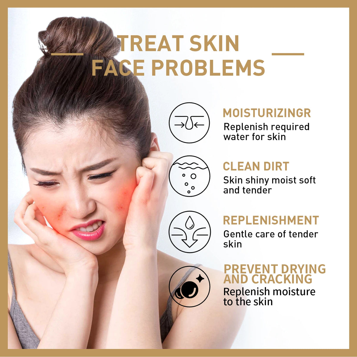 Rice Water Face Toner Essence Deep Moisturizing Repairing Skin Barrier Shrink Pore Brightening Anti Aging Nourishing Toner 150ml