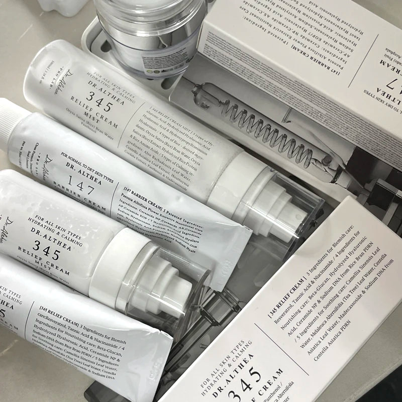Dr.Althea 147 Barrier Cream 345 Relief Cream Korean Original Facial Collagen Moisturizer Centella Asiatiea Hyaluronle Acid Cream