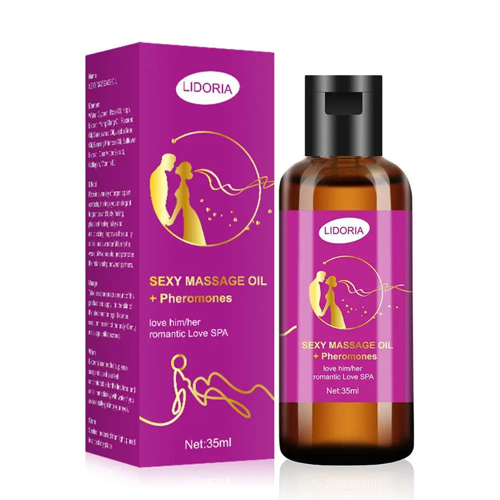 New Couple Essential Oil Purple Charming Massage Oil Stress Spa Relaxing Natural Essential Moisturizing Nourish For Woman