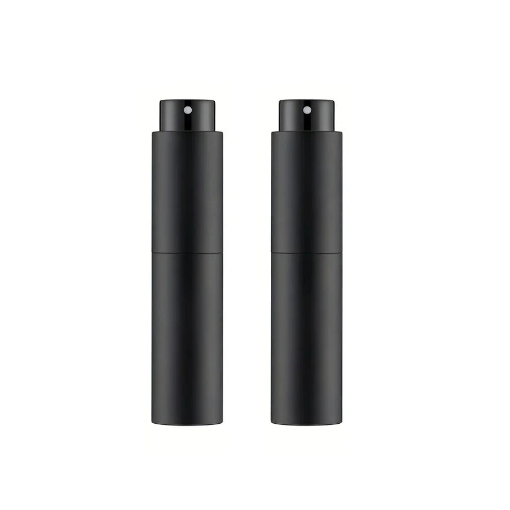 10ml Travel Perfume Sprayer Refillable Empty Dispenser Bottle Mini Cologne Atomizer Black Portable Cosmetics Container