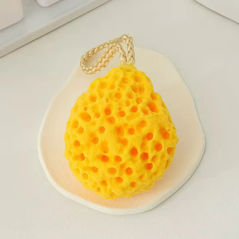Soft Mesh Shower Sponge Ball Nylon Baby Cleaning Brush Shower Foam Body Cleaner Exfoliating Scrub Shower Ball Bathroom Products