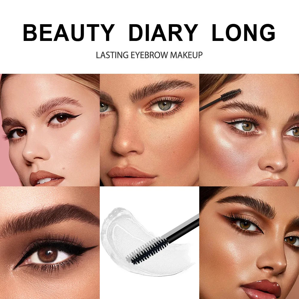 Waterproof Eyebrow Gel - Smudge-Proof, Long-Lasting Hold for a Natural Look - Ideal Valentines Day & Mothers Day Gift for Women