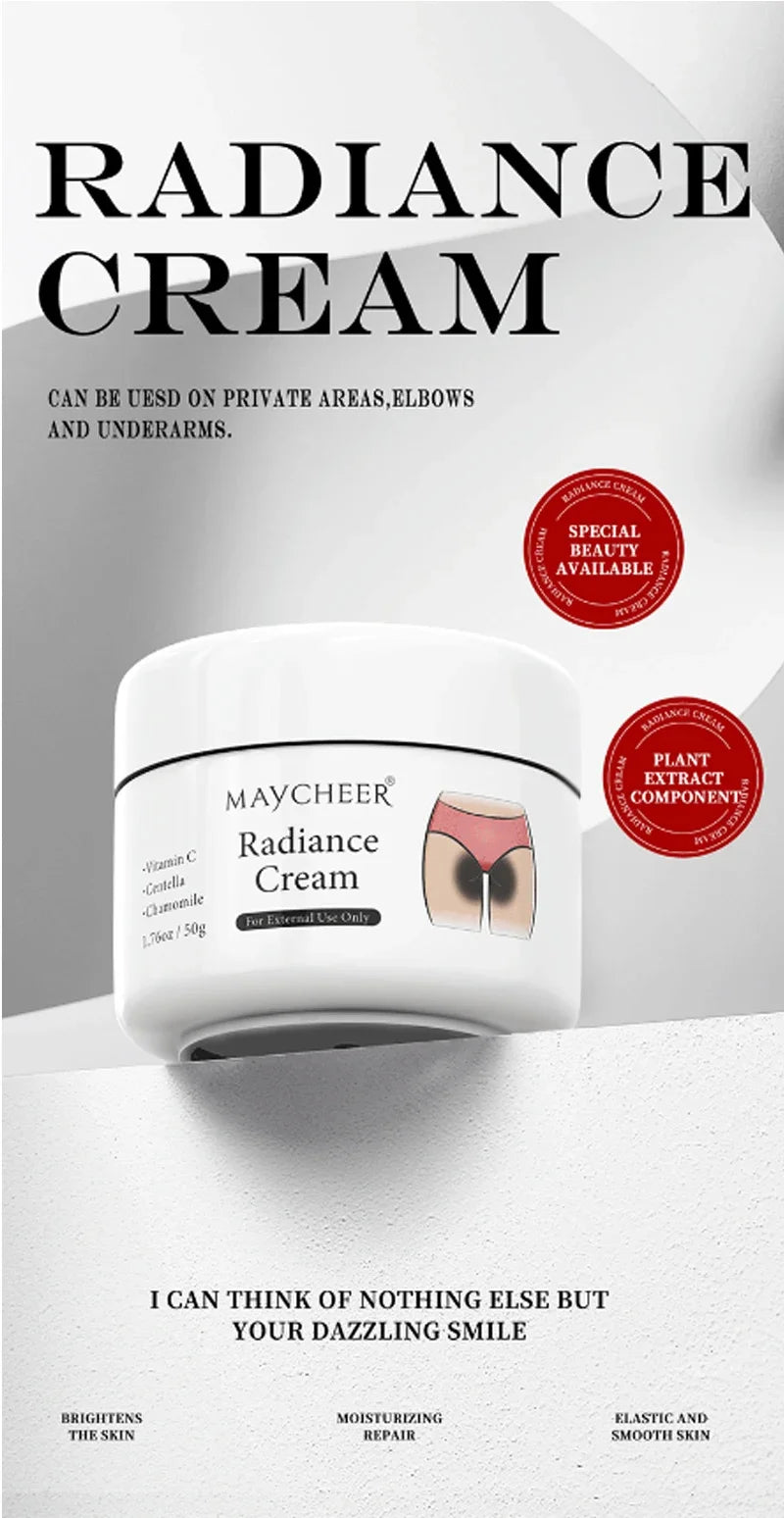 Whitening Cream Private Parts Underarm Bleaching Serum Whiten Butt Knee Brighten Inner Thigh Intimate Parts Dark Remove Melanin