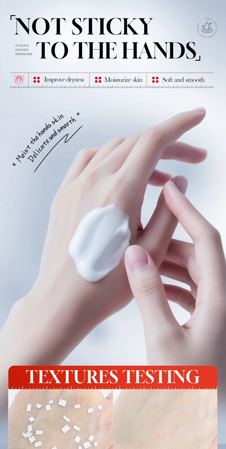 3/5pcs SADOER 10% Urea Anti-Cracking Hand Cream Panthenol HA Deep Moisturizing Improve Dryness Repair Cracked Hands Skincare 30g