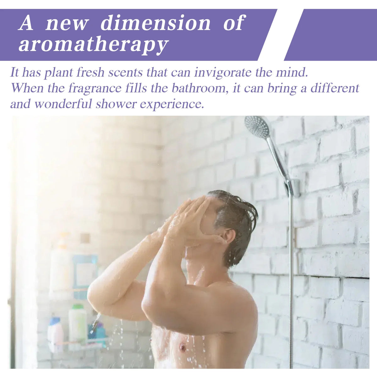 Aromatherapy Shower Steamers Soothing Moisturizing Fatigue Stress Relief Sleep Aid Gentle Cleansing Refreshing Shower Steamers