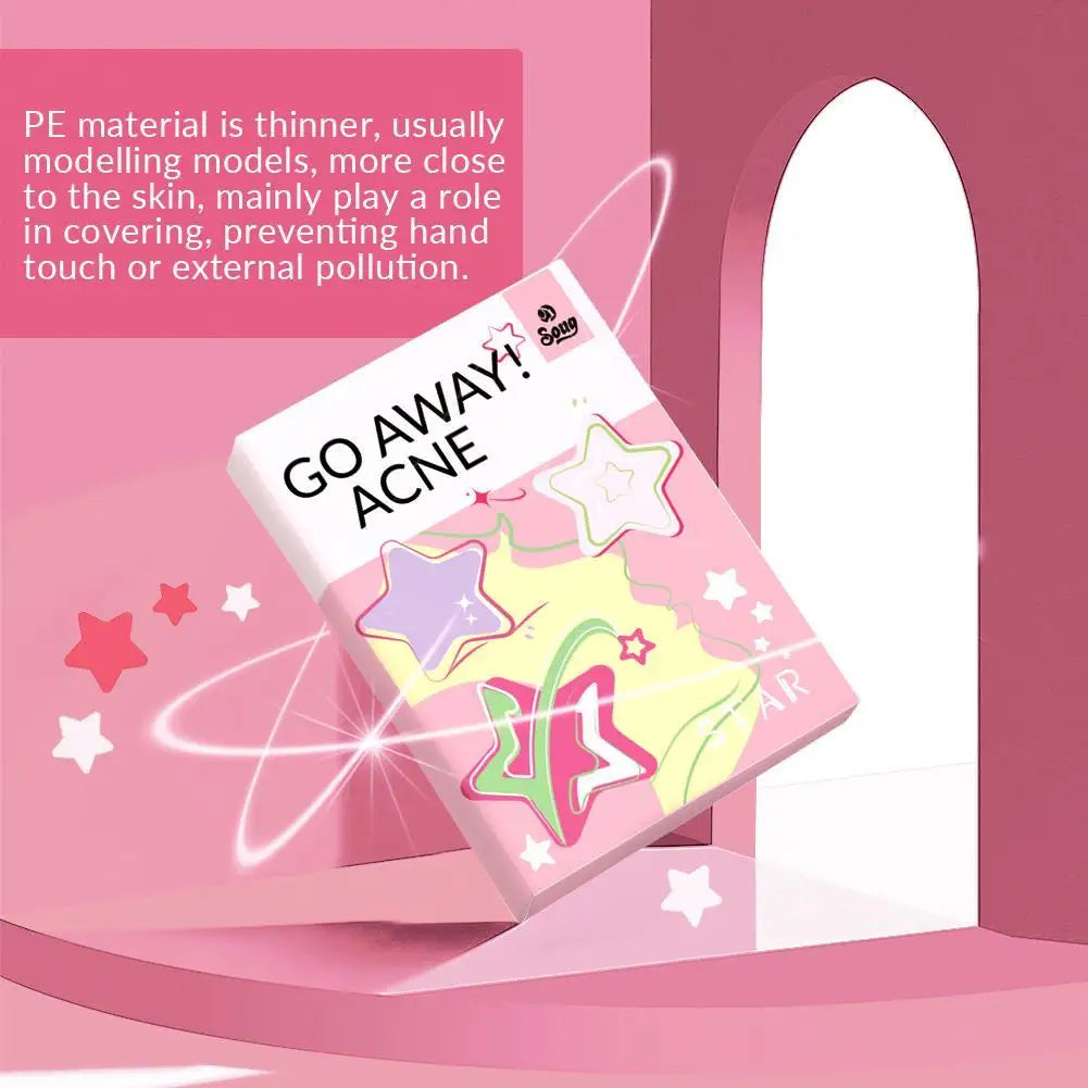 Butterfly Shape Acne Pimple Patch Stickers Blemish Spot Concealer Cover 0.1mm Acne Repair Pimple Remover Skin Care