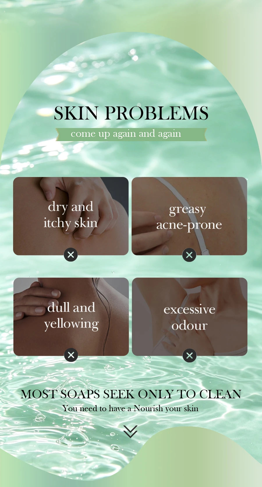 M+Plant Extraction Soap Handmade Frosted Solid Tea Tree Acne Removal Whitening Face Body Wash Cleaning Essence Oil for Skin Care