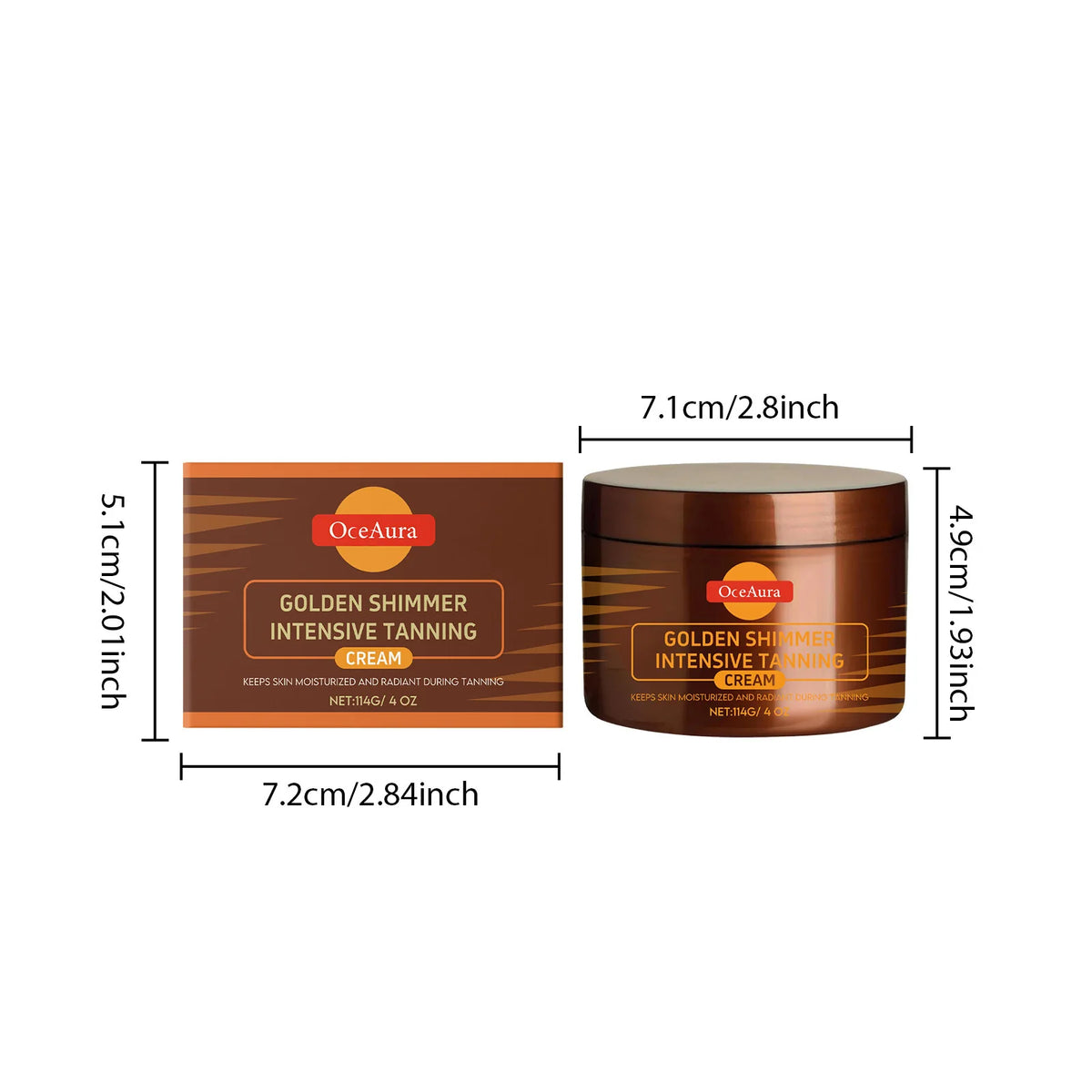 Shine Brown Tanning Accelerator Cream For Body Intensive Tanning Gel Nourish Dry Skin Deepen Lotion Sunless Facial Self Tanner