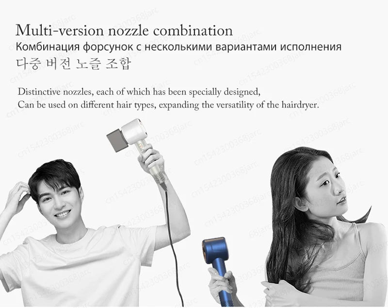 Super Hair Dryer 220V Leafless Hair dryer Personal Hair Care Styling Negative Ion Tool Constant Anion Electric Hair Dryers