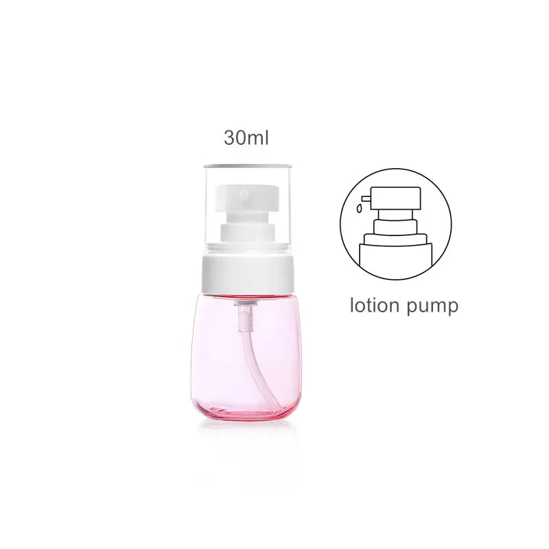 30ml 60ml 100ml UPG Fine Mist Spray Bottle Plastic Bottl Lotion Pump Travel Perfume Water Bottles Refill