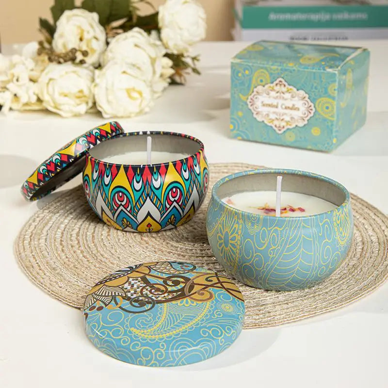 Canned Aromatherapy Candles,Niche High-end Valentine's Day Gifts,Dating Floral Fragrances,Indoor Strong Fragrance,Relaxation