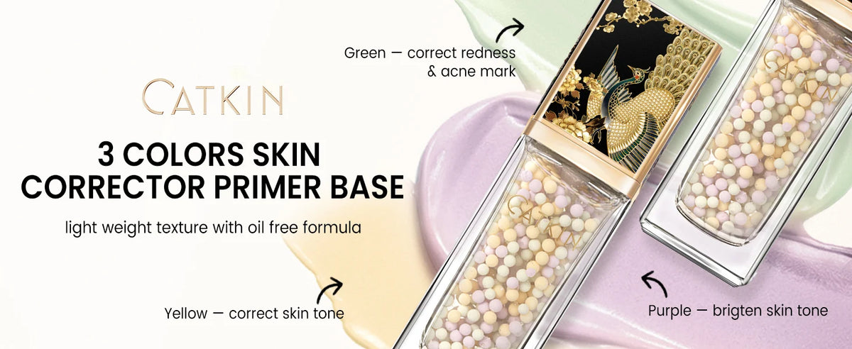 CATKIN Foundation Primer & Gel - Minimizes Look of Pores, Fine Lines, and Imperfections, All Skin Types