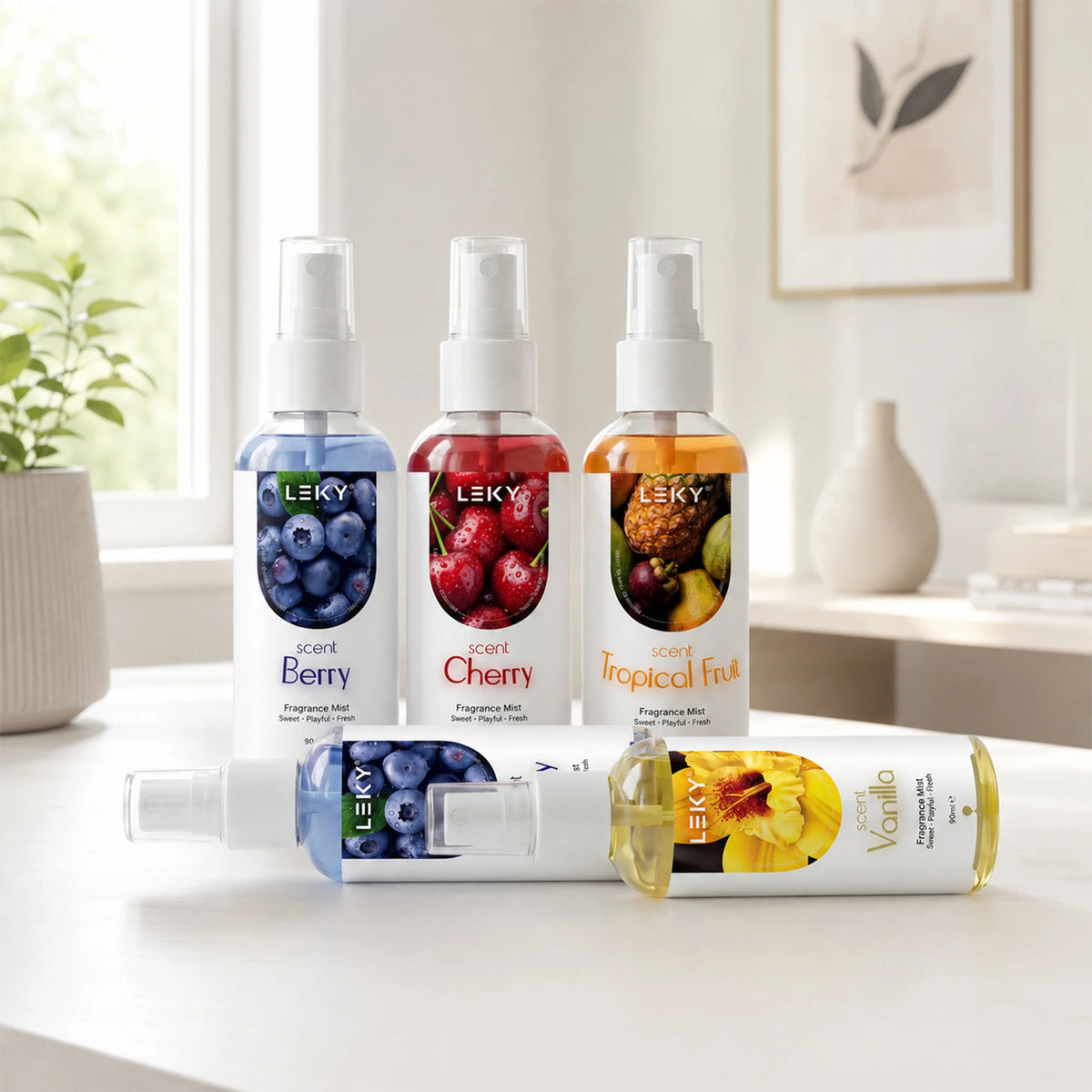 90ml Portable premium home and car fragrance spray, long-lasting fragrance, perfect for home, car, office, hotel, wedding, gifts