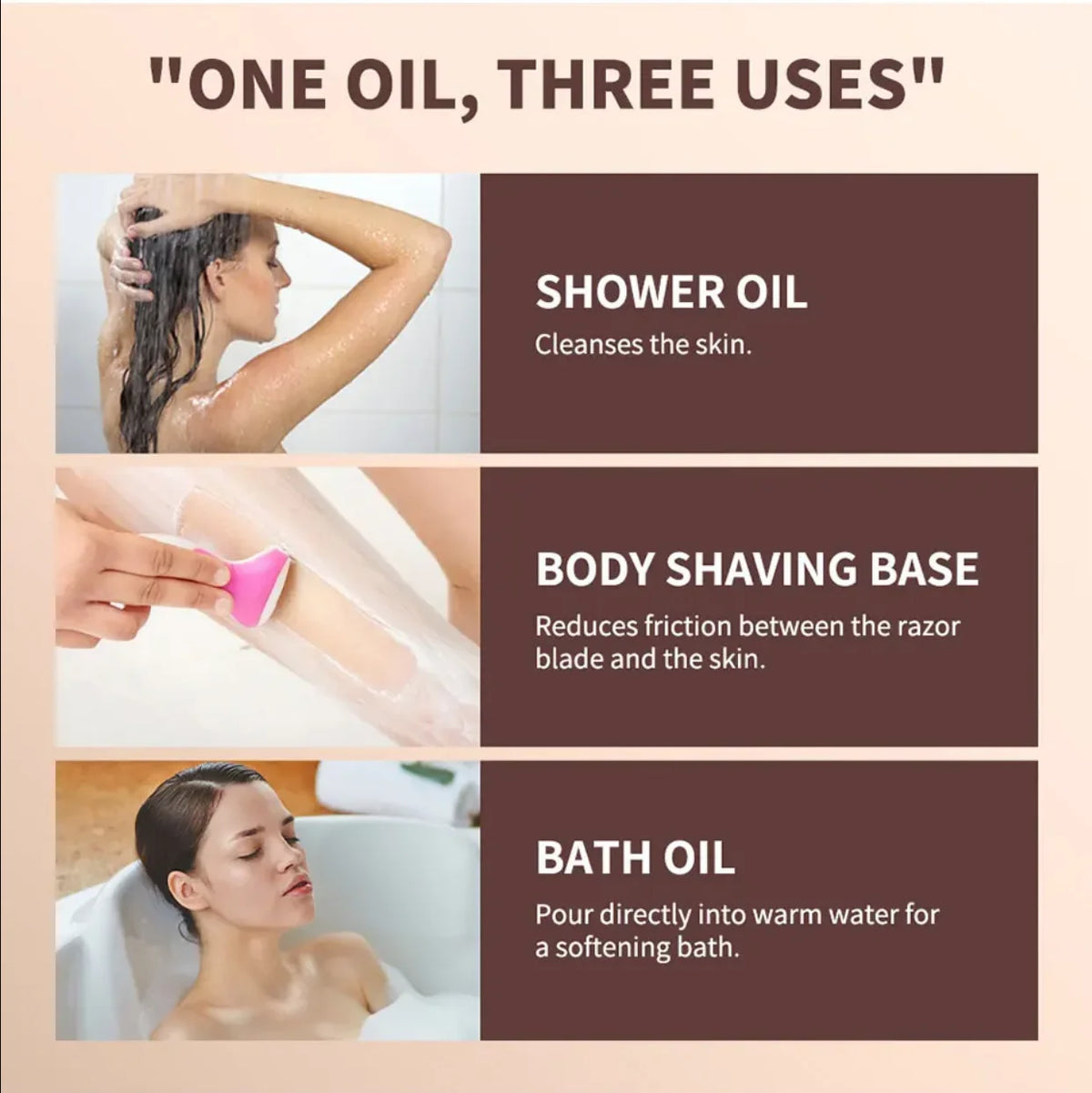 300ml White Tomato Bath Oil Body Cleaning Moisturizing Skin Dirt Remover Smooth Shower Gentle Nourishes Oils For Bath Daily Care