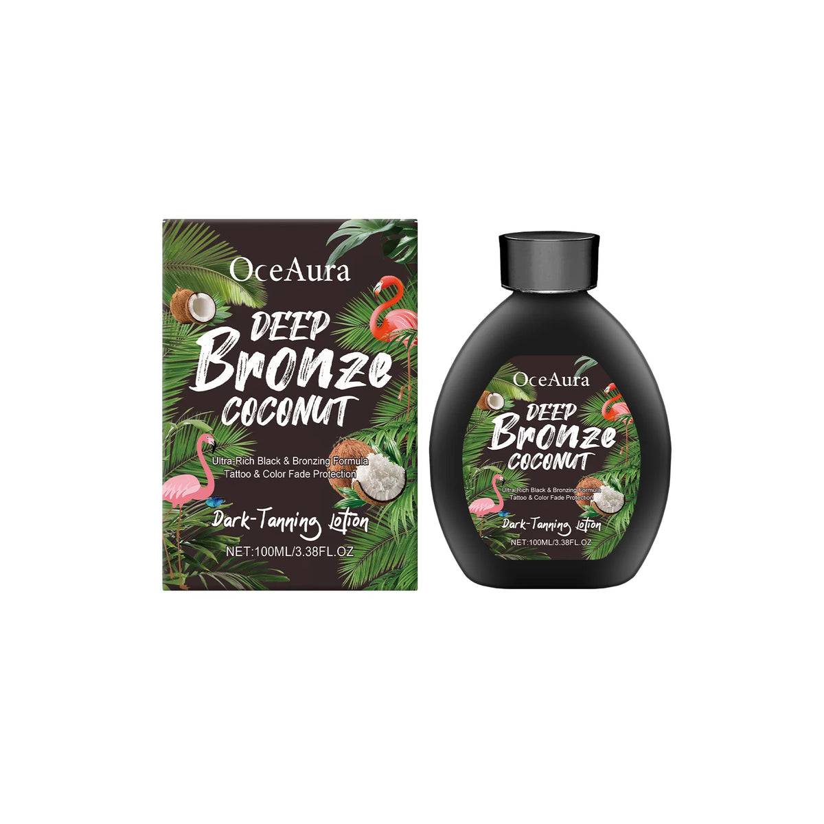 Coconut Self-Tanning Lotion Sunless Tanning Natural Self-Tanning Lotion Radiant Glow Smooth Skin Deepens Skin Tone Accelerates