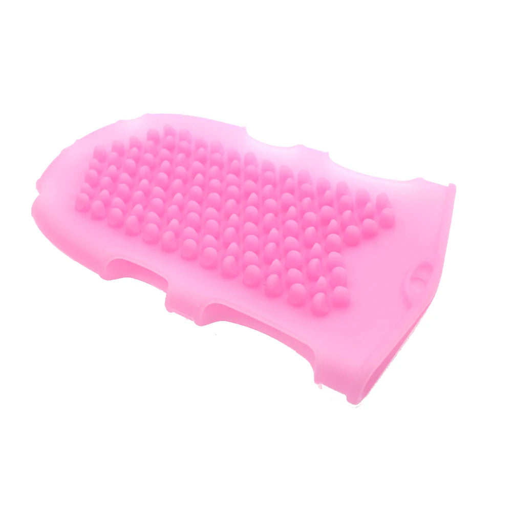 Silicone Bathing Gloves Body Brush Massage Tool Exfoliating Shower Skin Care R Om Color Children Bath Glove Gentle Comfortable