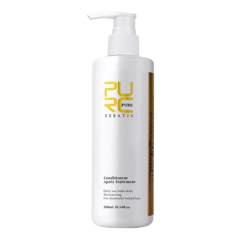 PURC Hair Purifying Shampoo Conditioner Keratin Hair Treatment Straightening Smoothing Professional Hair Care Salon Products