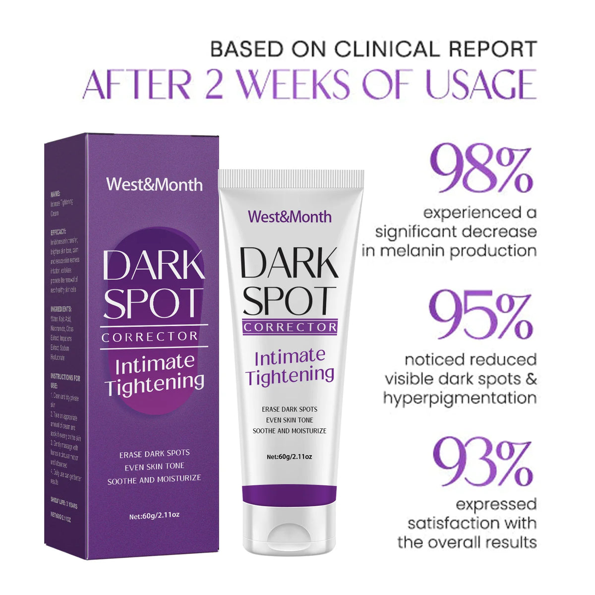 Body Whitening Cream Fade Joint Elbow Knee Armpit Pigmentation Underarm Melanin Bleaching Moisturizing Dark Spot Corrector Cream