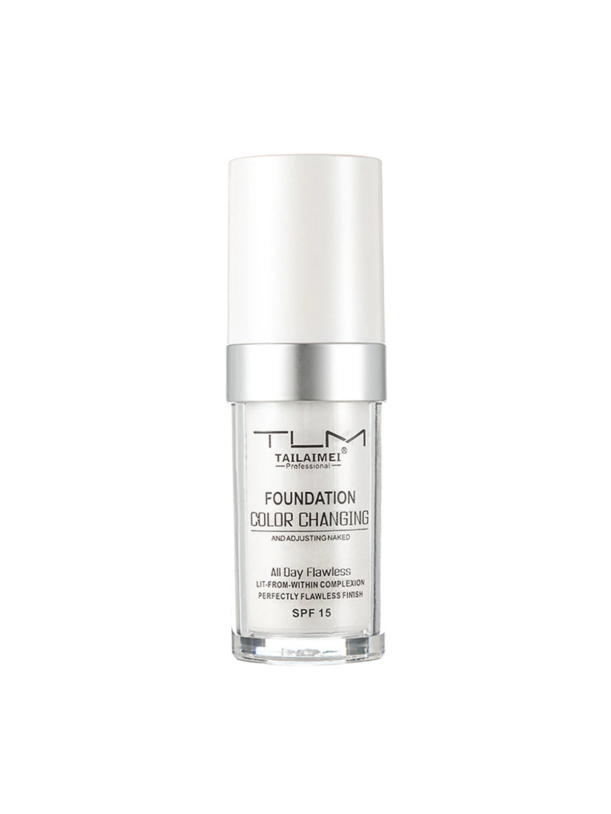Warm Change Liquid Foundation Sunscreen Lasting Oil Control Easy To Apply Makeup Waterproof Portable